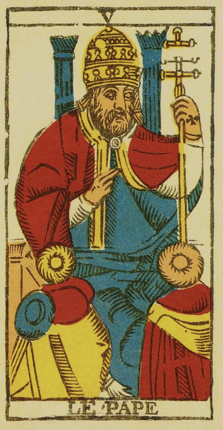 The Hierophant (Tarot Triptych) - Tetragrammaton